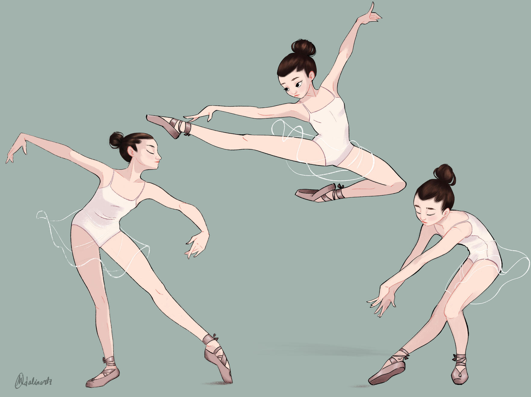 dancers, digital